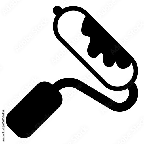 Paint roller icon