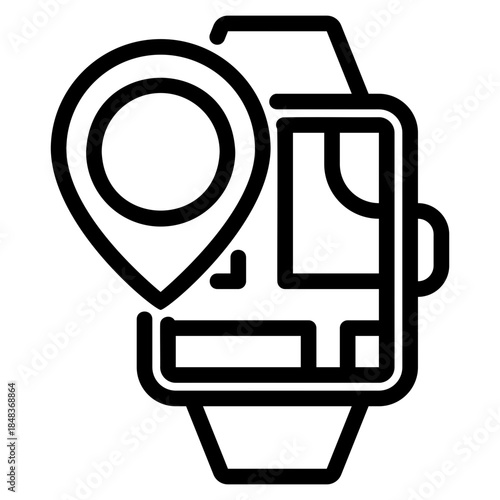 Smart watch icon
