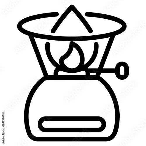 Gas stove icon