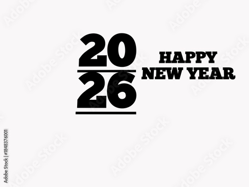 vector illustration of a calendar 2026