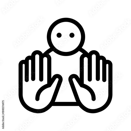 Emotional Boundaries Icon design