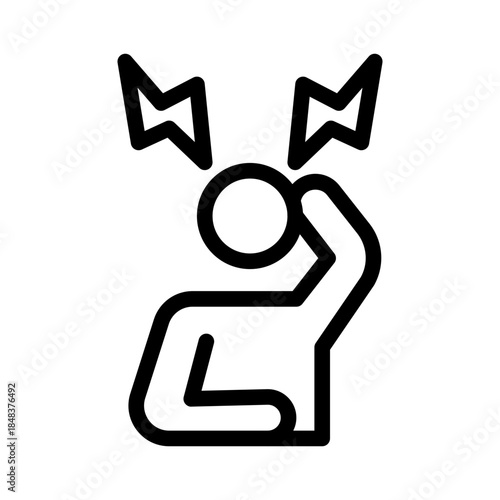 Relationship Anxiety Icon design