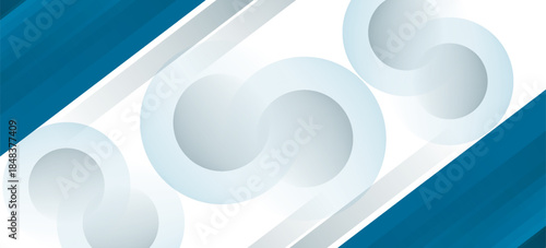 Blue abstract background with white color. Abstract blue background with square shapes. Modern Simple Blue Grey Abstract Background Presentation Design for Corporate Business and Institution.