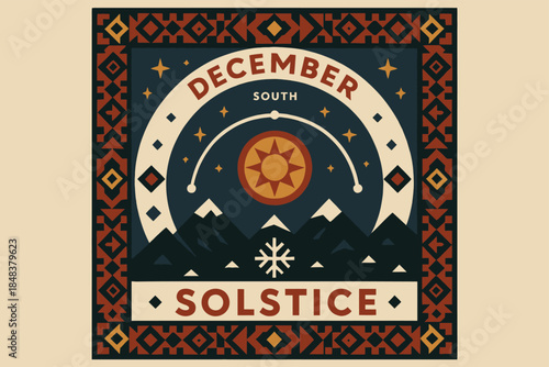 Afghanistan December Solstice, winter solstice Afghanistan, seasonal change illustration, astronomical event