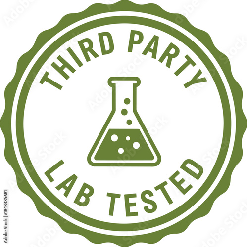 Third Party Lab Tested Seal for Quality Assurance