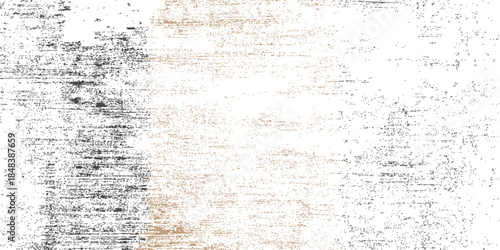 Vintage aged paper texture and grunge wall background with a rough textured surface design on an antique brown blank page