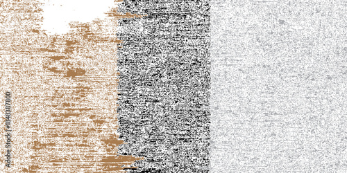 A grunge black and white striped asphalt texture background with a rough cement surface and old grey concrete wall pattern design