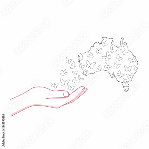 Australias Butterflies - A Handful of Hope for the Continent.