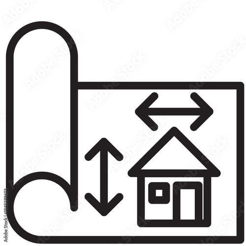 Build Outline Icon
