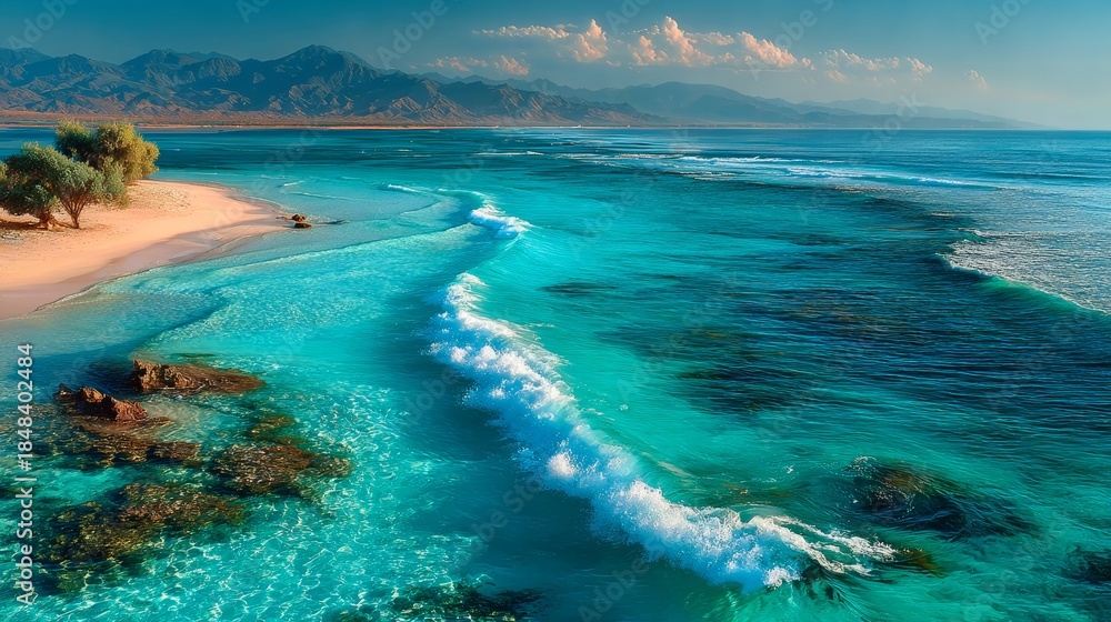 Obraz premium Azure Coastline