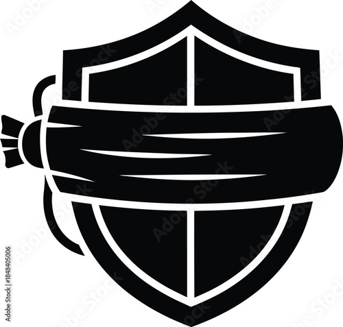 Knight Helmet Shield Symbol