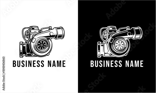 Turbocharger engine component for automotive performance enhancement.