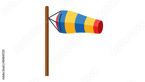 Wind Sock Indicator - Weather Meteorology Airport Aviation