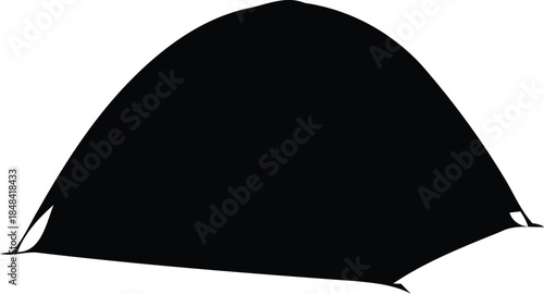 Stylish Black Camping Tent for Outdoor Adventures