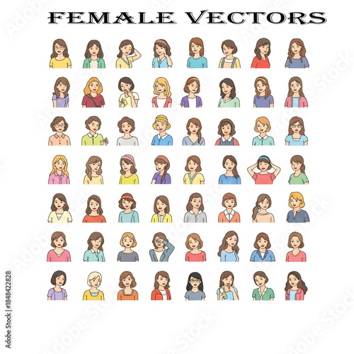 Female Portrait Concept Representing Confidence, Beauty, and Identity