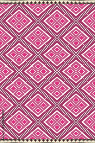 vector seamless pattern with hearts