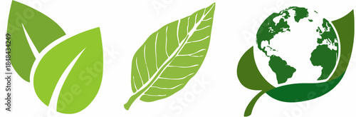green leaves vector