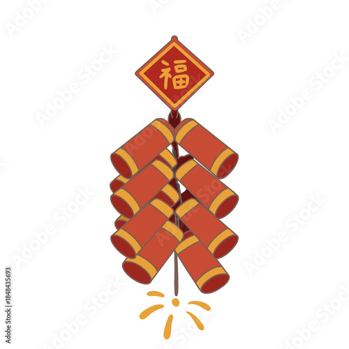 Chinese Lunar new year fire 