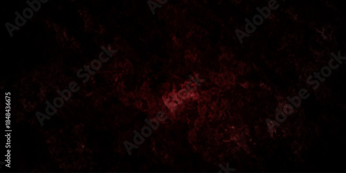 Dark red blank wall grunge concrete aged vintage structure studio scratch backdrop background.