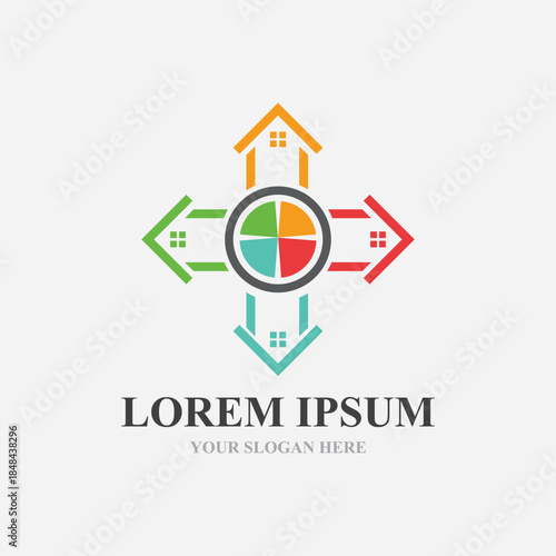 Home logo , Property and Construction Logo