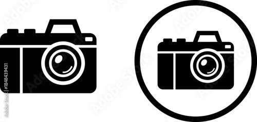 Ultimate Media & Photography Icon Pack – Versatile Video Camera, Play Buttons, and Digital Camera Set in Multiple Colors and Styles