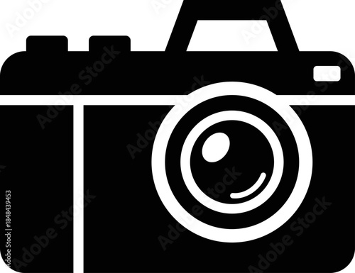 Essential Multimedia Icon Bundle – Professional Video Camera, Photography, and Colorful Play Button Set for Digital Content