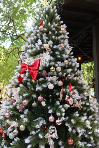 decorated christmas tree