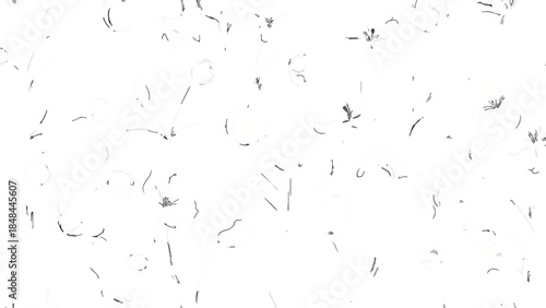 Subtle Grunge Dust and Scratch Texture Overlay on Clean White Background