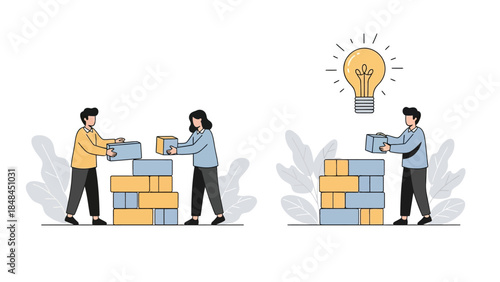 Teamwork and Individual Innovation Building Blocks of Success and Problem-Solving