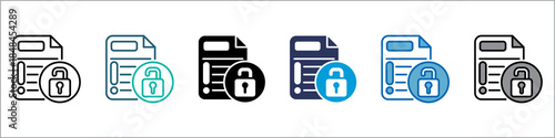 Disclosure Single Icon Pack Multistyle
