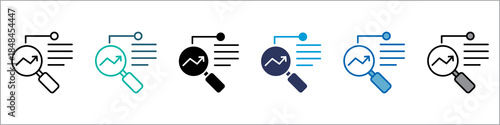 Analysis Single Icon Pack Multistyle