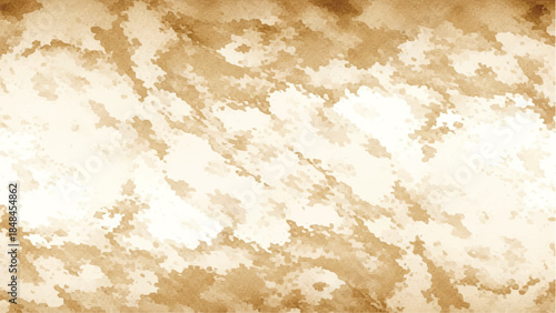 Abstract background with swirling beige and light brown watercolor textures