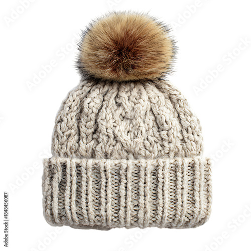 Beanie with pom png