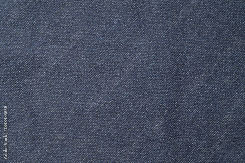 High-resolution, Close-up view of denim fabric texture