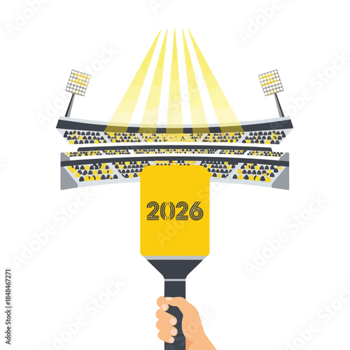 Illustration of Chennai Super Kings players participating in a 2026 auction, gathered around a table with laptops and charts, wearing yellow jerseys in a modern meeting room.