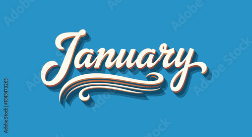 Happy new year january month calendar design vector illustration and graphic template resource