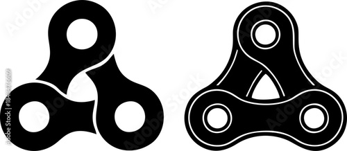 A Fidget Spinner Toy Icon
