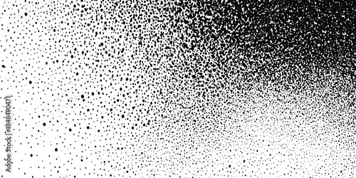 Abstract vintage stone, concrete, dirt, noise surface pattern. Grunge halftone background Vector, black and white error glitch art design grunge background Dot pop art comic sport style vector .