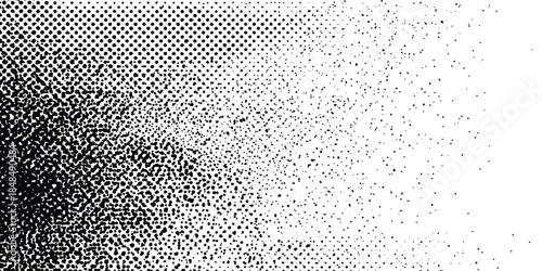 Abstract vintage stone, concrete, dirt, noise surface pattern. Grunge halftone background Vector, black and white error glitch art design grunge background Dot pop art comic sport style vector .