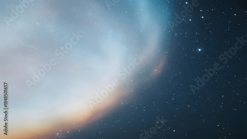 Starry Night Sky, Cosmic Scenery, Astronomical Art, Space Design, Celestial Beauty