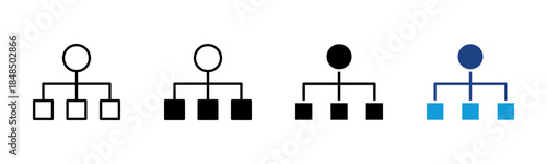 Infrastructure icon set multiple style collection