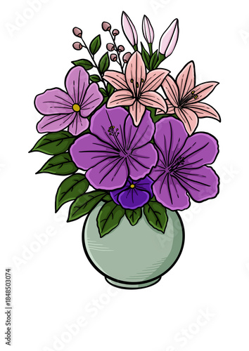 flower in a vase