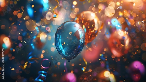 High quality celebration scene designed for commercial stock use
