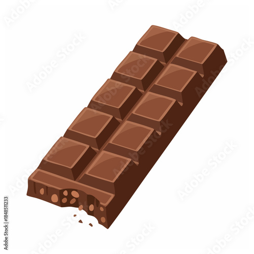 Chocolate Bar with Nuts and Chocolate Chips