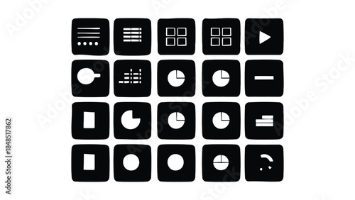 Colorful business infographic elements for data analysis
