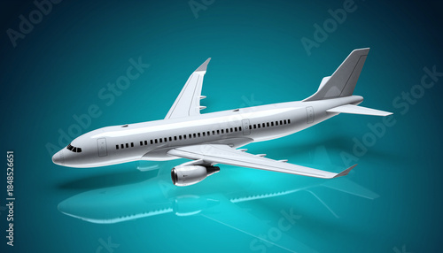 airplane in the sky
