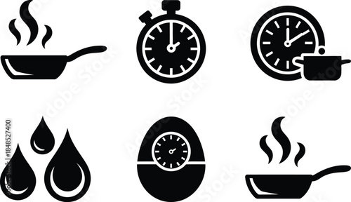 Collection of Cooking and Time-Related