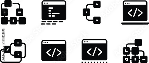 Collection of Representing Software Development and Flowcharts
