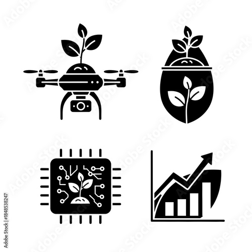 Innovate agriculture with smart technology, data growth, and sustainable farming solutions for future success