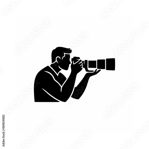 photographer with camera